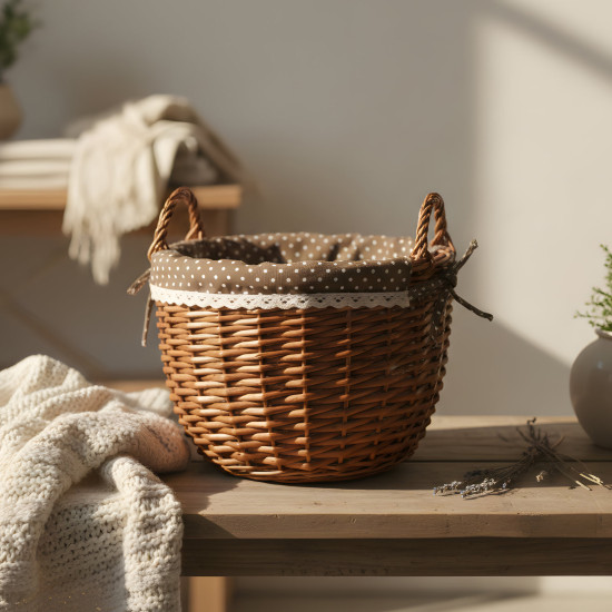 Straw Basket Small